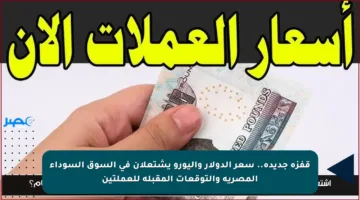 قفزة جديدة.. سعر الدولار واليورو يشتعلان في السوق السوداء المصرية والتوقعات المقبلة للعملتين